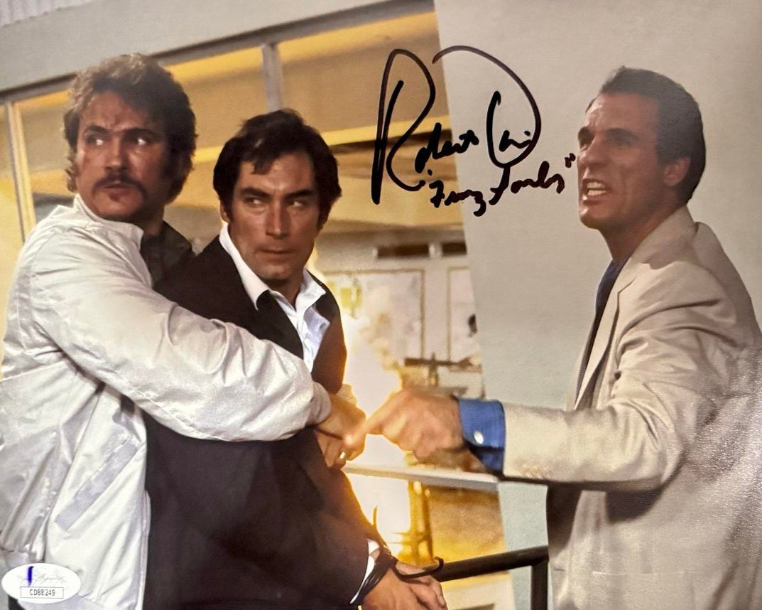 Robert Davi Signed 8x10 JSA COA (Bond)